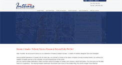 Desktop Screenshot of intours.ca